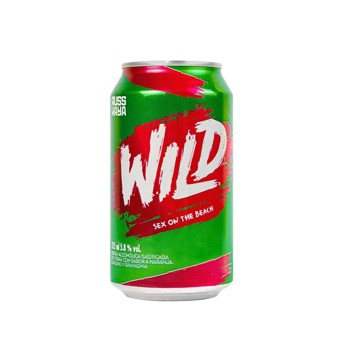 WILD - Bebida RTD Russkaya Wild Sex On The Beach Lata 355mL