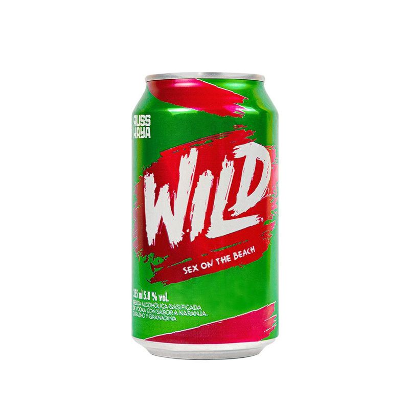 WILD - Bebida RTD Russkaya Wild Sex On The Beach Lata 355 mL