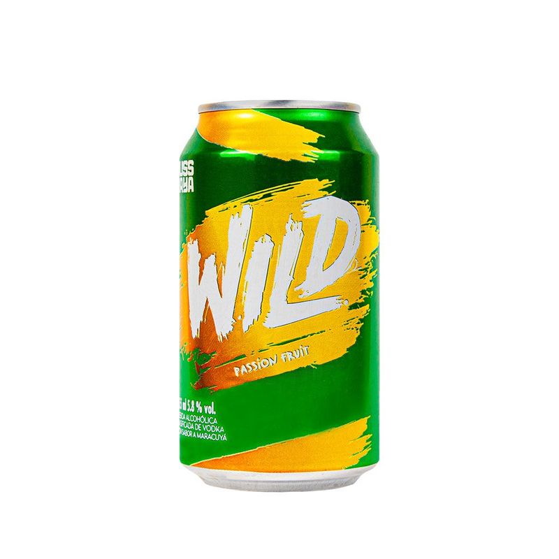 WILD FOOD - Bebida RTD Russkaya Wild Passion Fruit Lata 355 mL