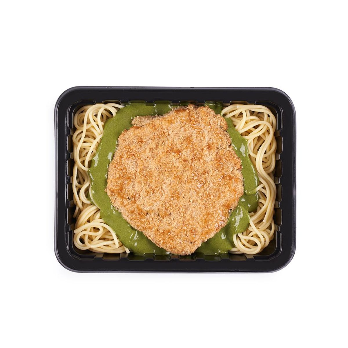 TOTTUS - Tallarines Con Salsa Pesto Y Milanesa