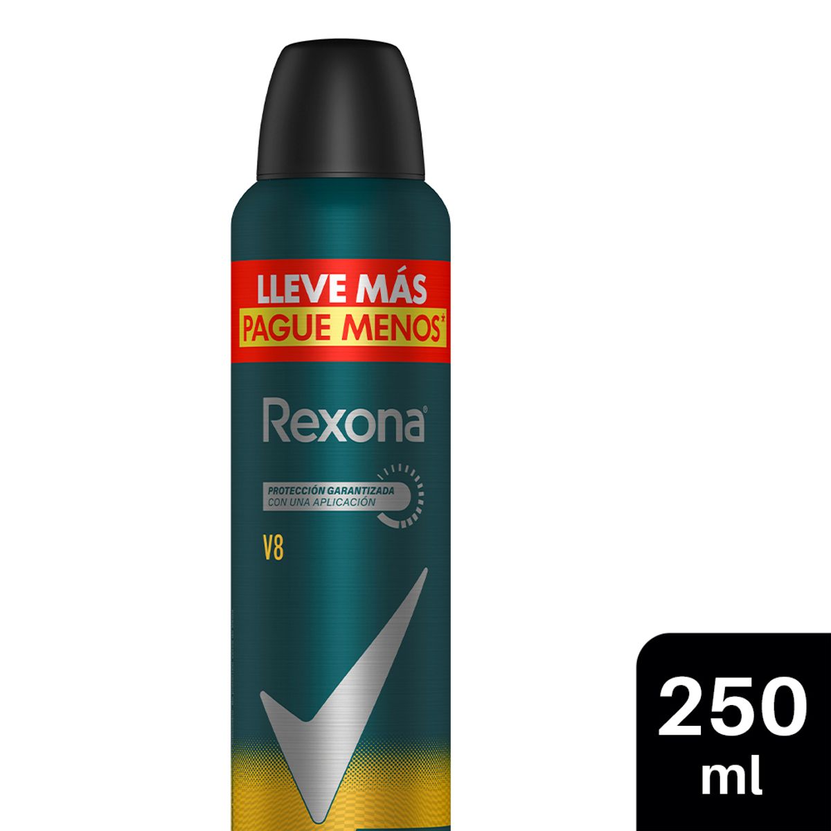 REXONA - Antitranspirante en Spray Rexona Men V8 Envase 250 mL