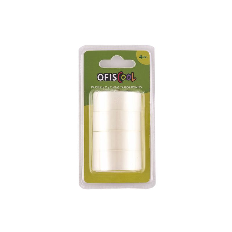 OFISCOOL - Pr Ofis23 X4 Cintas Transparentes