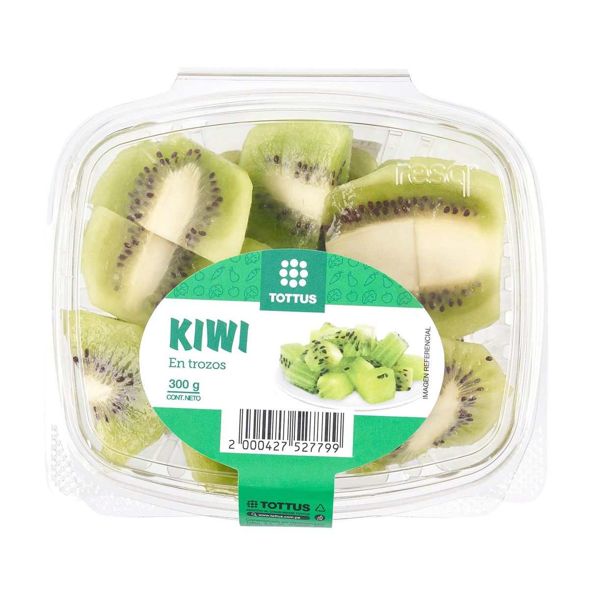 TOTTUS FRUTAS - Kiwi en Trozos Tottus 300 g