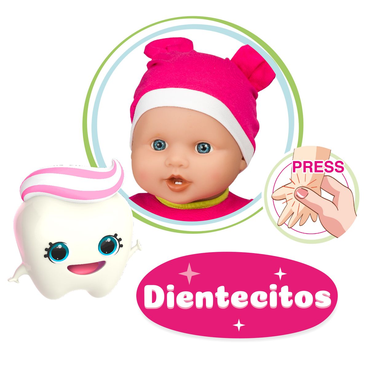 LOKO TOYS - Muñeca Mi Primer Diente