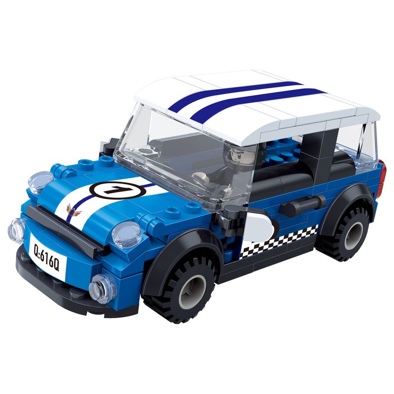 COGO - Set Bloques Carro Carrera Azul 182 Pzas