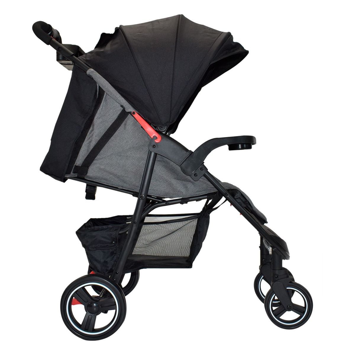 ALL BASICS - Coche Paseador Deluxe Gris