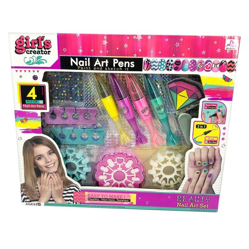 SPACE DEFENDER - Set de Maquillaje para Uñas