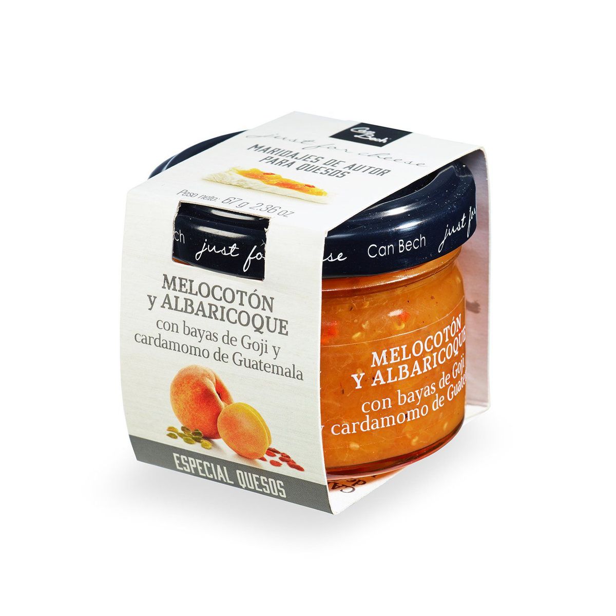 CAN BECH - Salsa Dulce de Melocoton Can Bech 29g