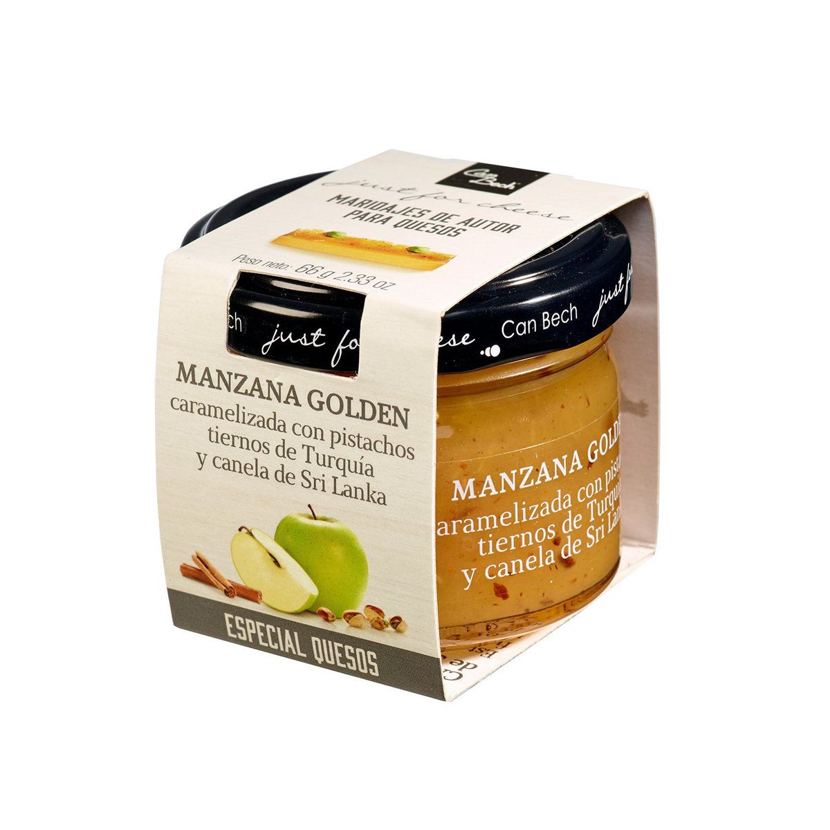 CAN BECH - Salsa Dulce de Manzana Can Bech 30g