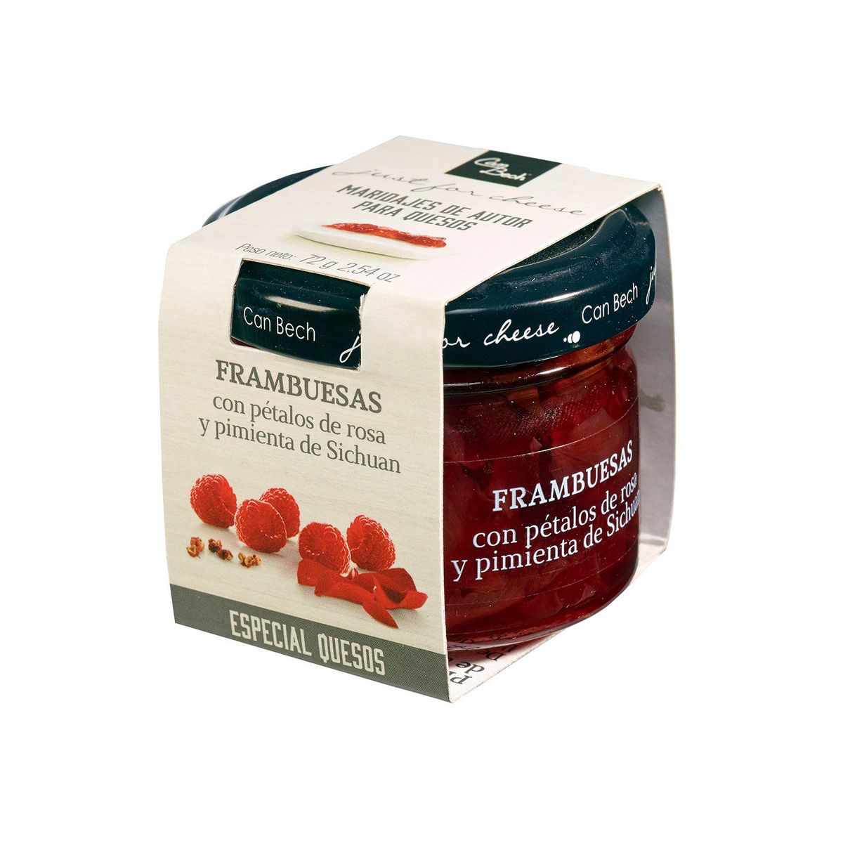 CAN BECH - Salsa Dulce de Frambuesa Can Bech 33g