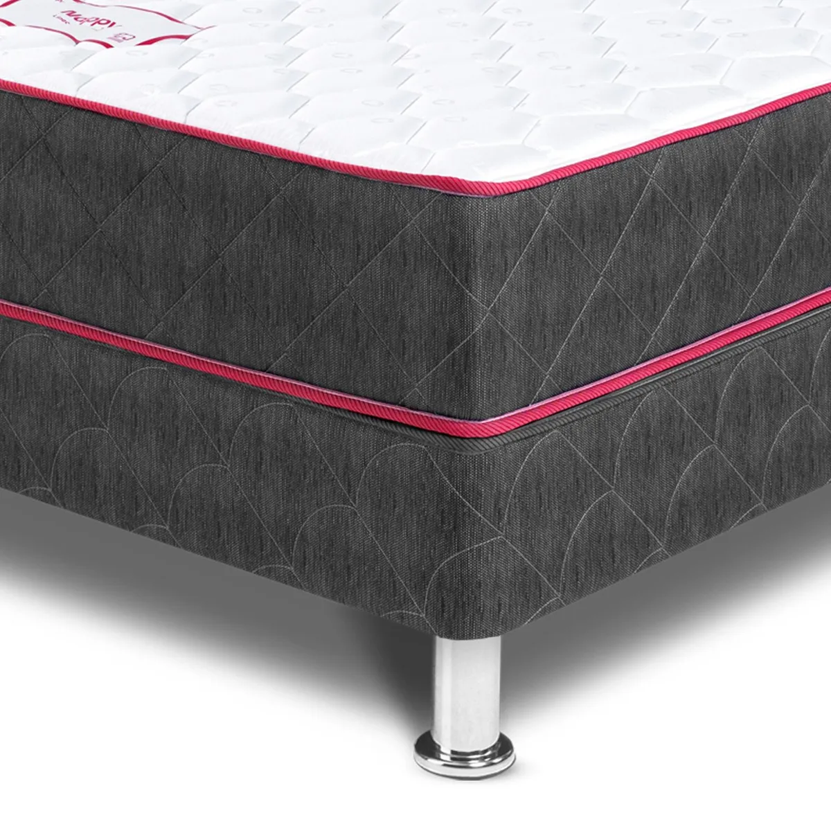 PARAISO - Dormitorio Nappy 1.5 Plz + Sofa Cama