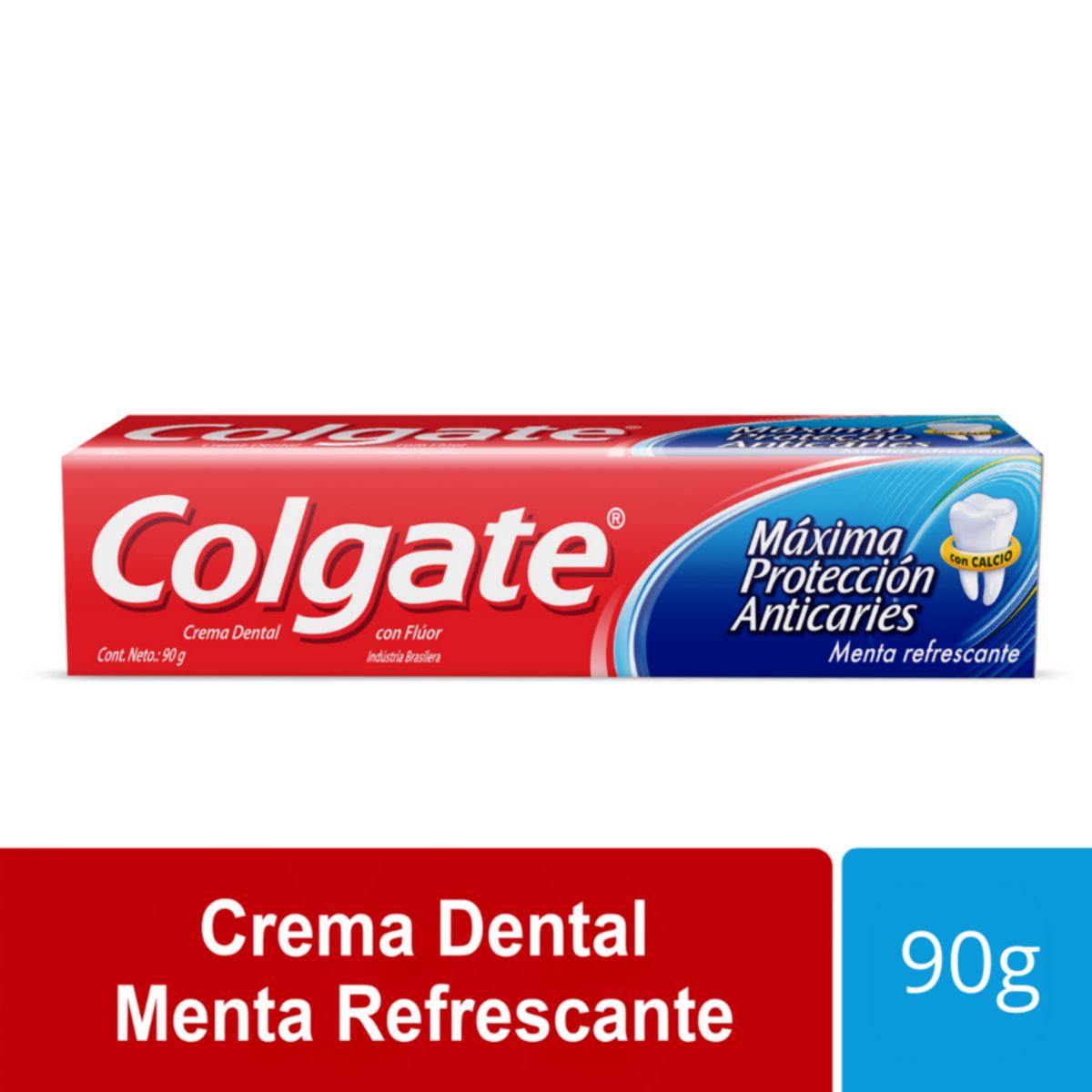 COLGATE - Crema Dental Colgate Máxima Protección Anticaries Caja 90 mL
