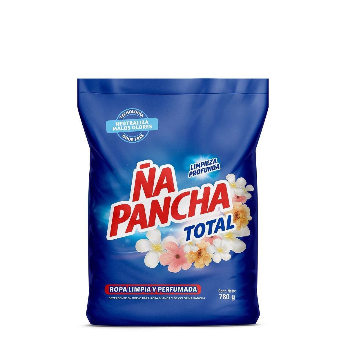 NA PANCHA - Detergente en Polvo Ña Pancha Floral Bolsa 780 g