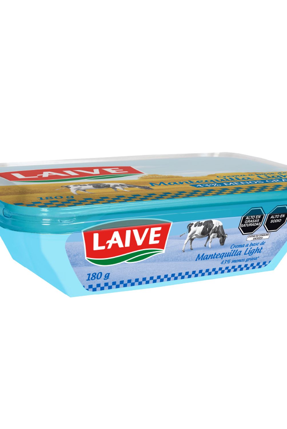 LAIVE - Crema de Mantequilla Light Laive Envase 180 g