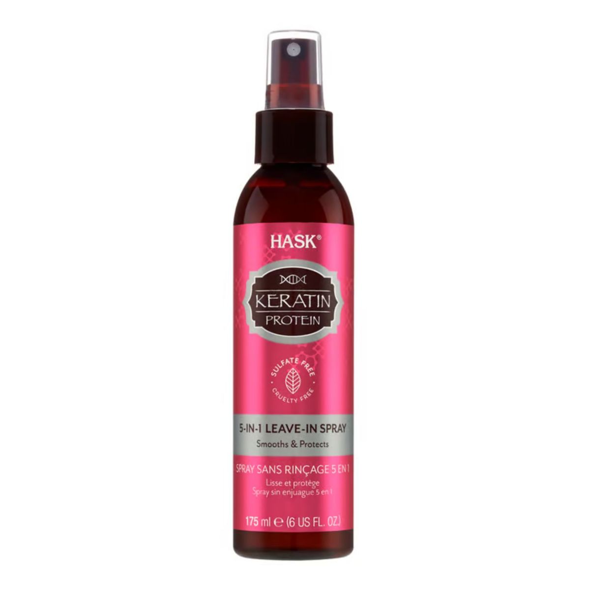 HASK - Spray Sin Enjuague 5 en 1 Hask Keratin Envase 175 mL
