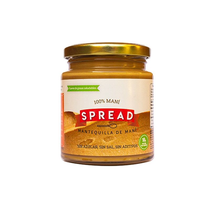 SPREAD - Mantequilla 100% Maní Spread Envase 230 g