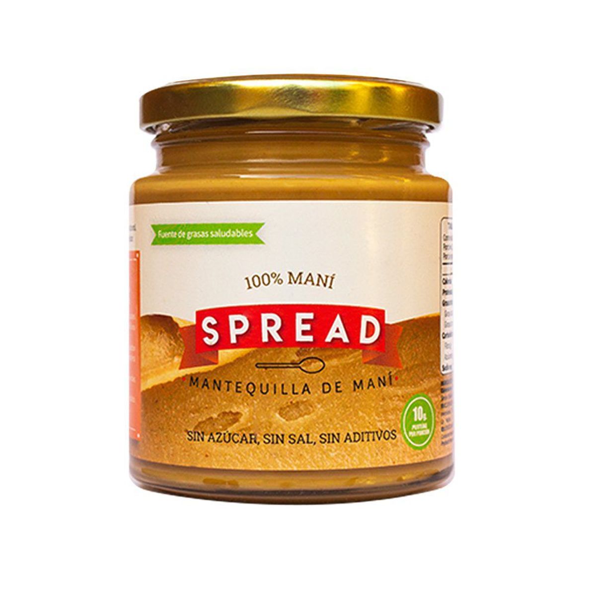 SPREAD - Mantequilla 100% Maní Spread Envase 230 g