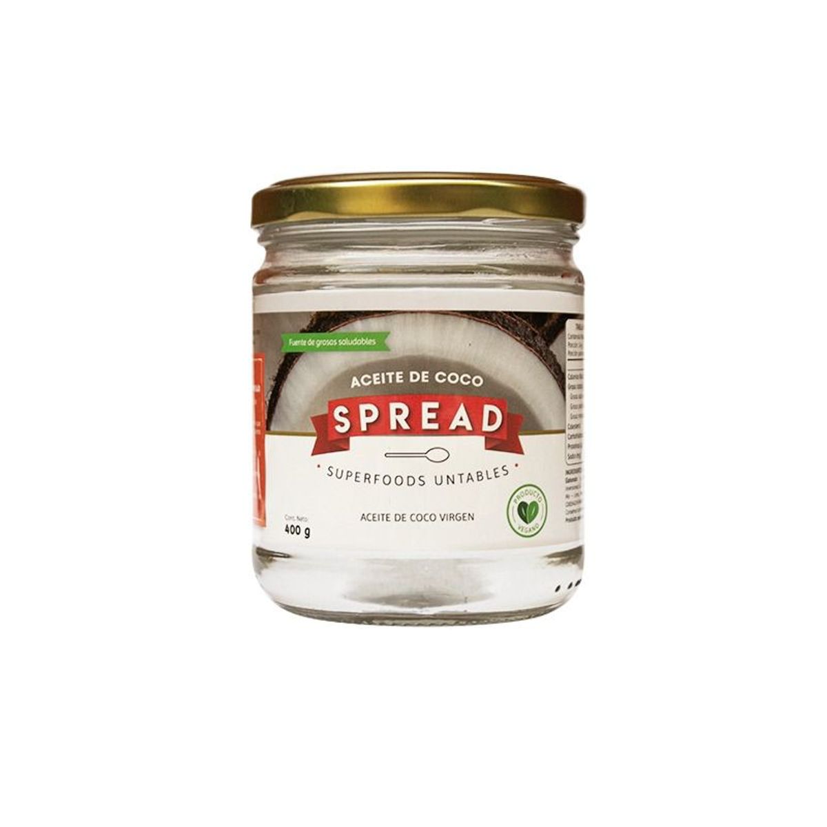SPREAD - Aceite de Coco Spread Botella 400 g