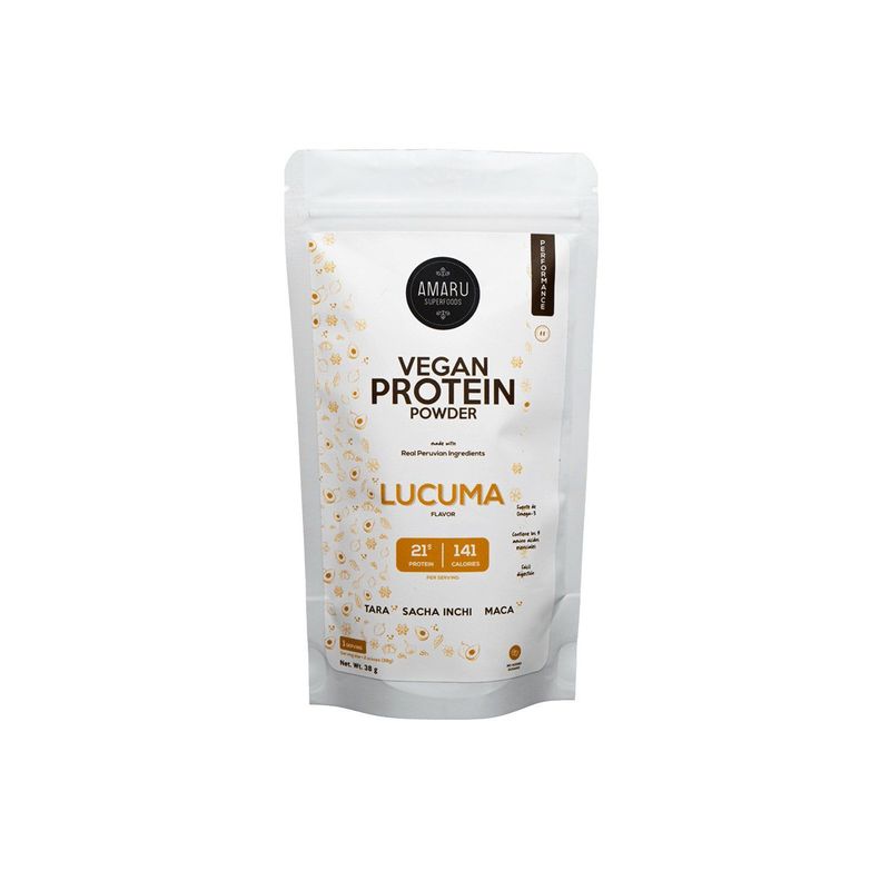 AMARU SUPERFOODS - Proteína Vegana en Polvo Lucúma Amaru Superfoods 38 g