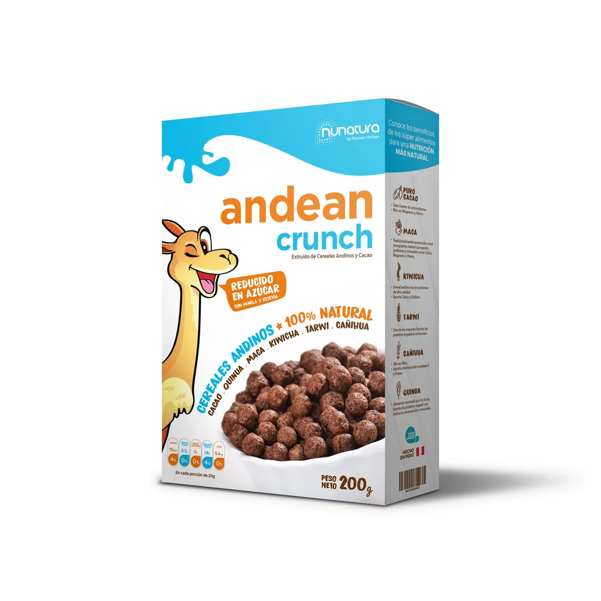 NUNATURA - Chocolate Crunch Nunatura Empaque 200 g