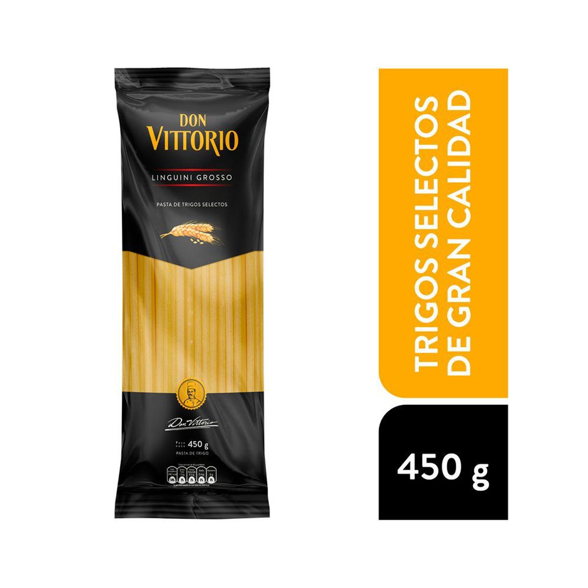 DON VITTORIO - Fideos Trigo Don Vittorio Linguini gosso 450 g