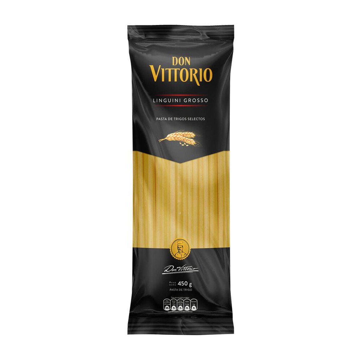 DON VITTORIO - Fideos Trigo Don Vittorio Linguini gosso 450 g