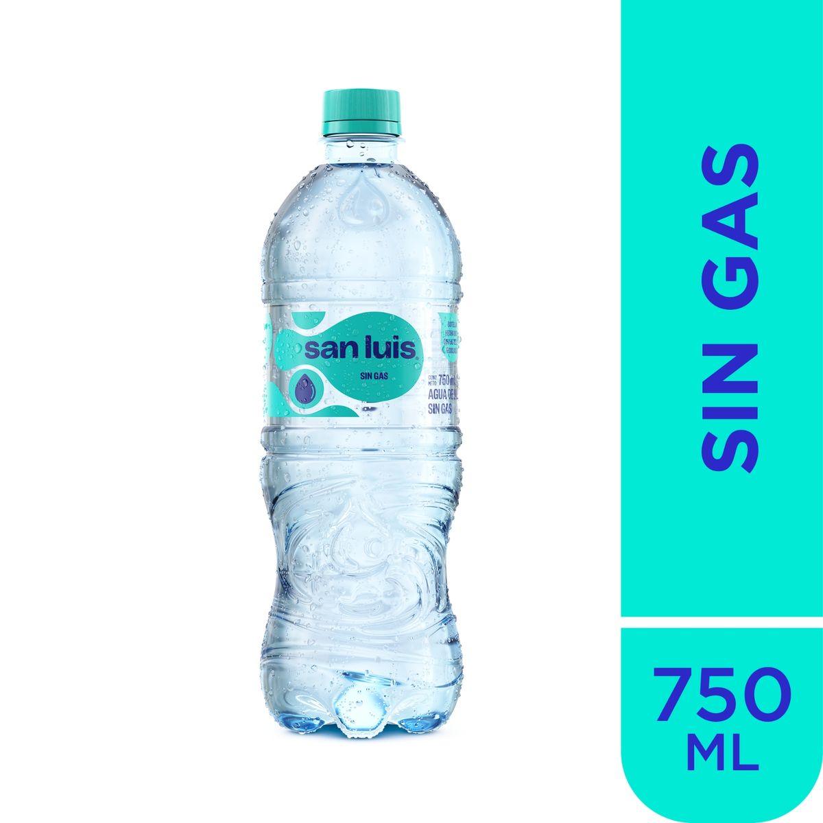 SAN LUIS - Agua San Luis Sin Gas Botella 750 mL