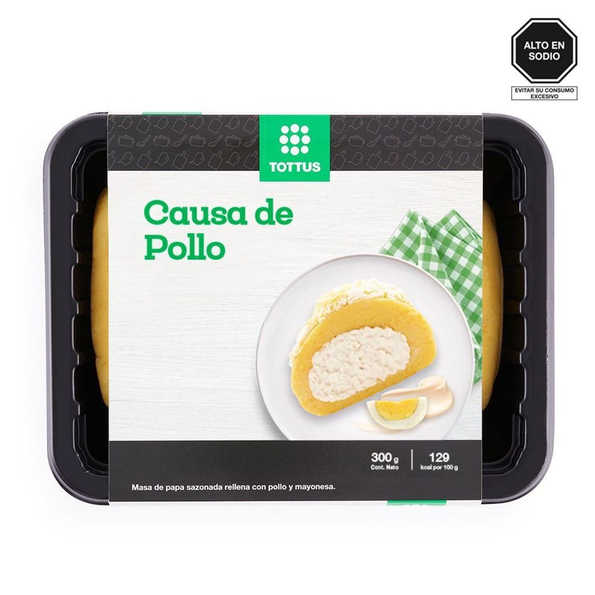 TOTTUS - Causa De Pollo Tottus 300 g