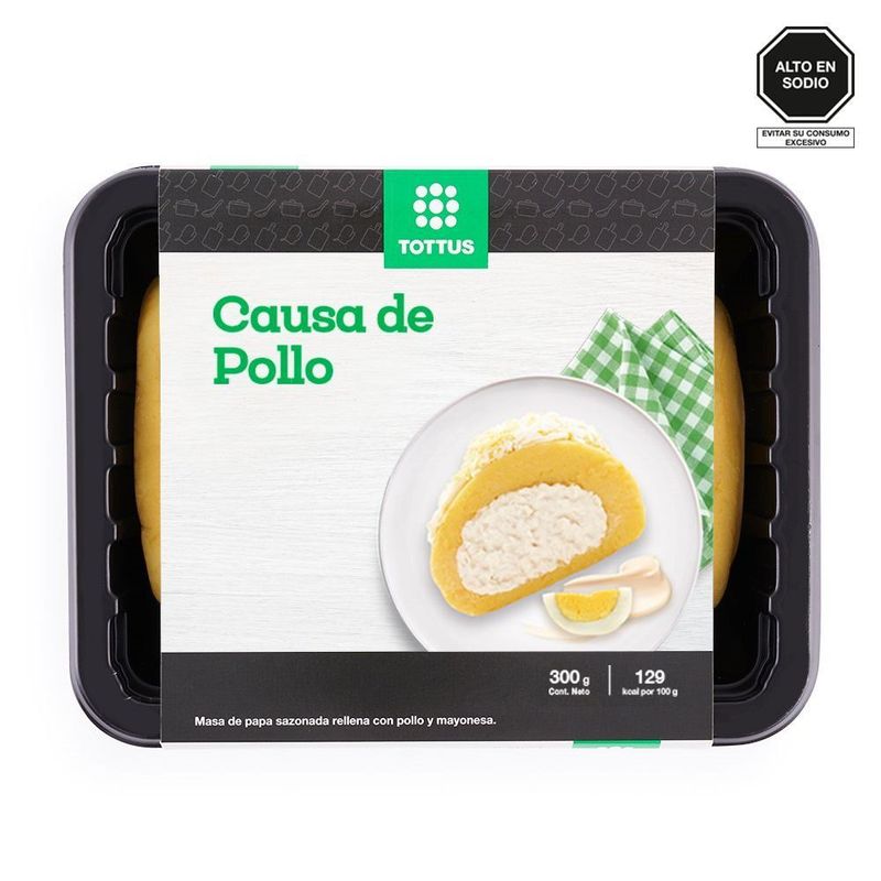 TOTTUS - Causa De Pollo Tottus 300 g