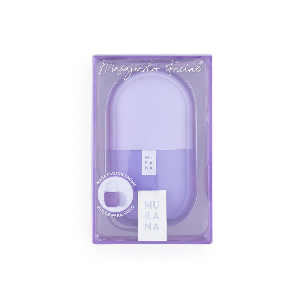 MURANA - Rodillo Contorno Facial de Hielo Murana Lila