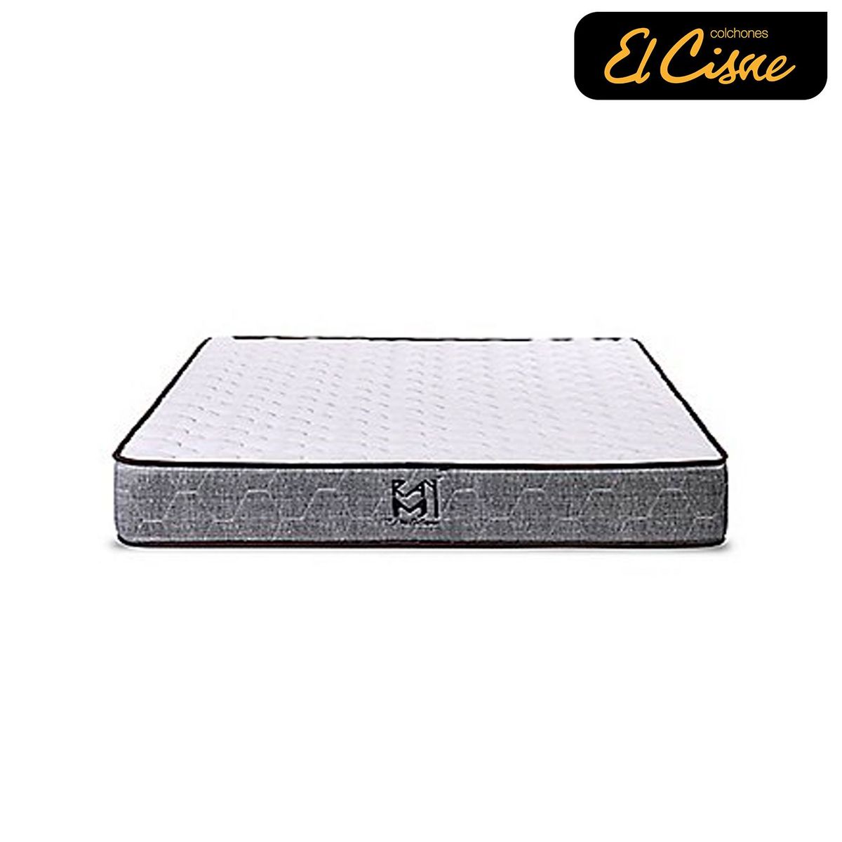 EL CISNE - Colchon Cisne Raymi Gris 2 Plaza