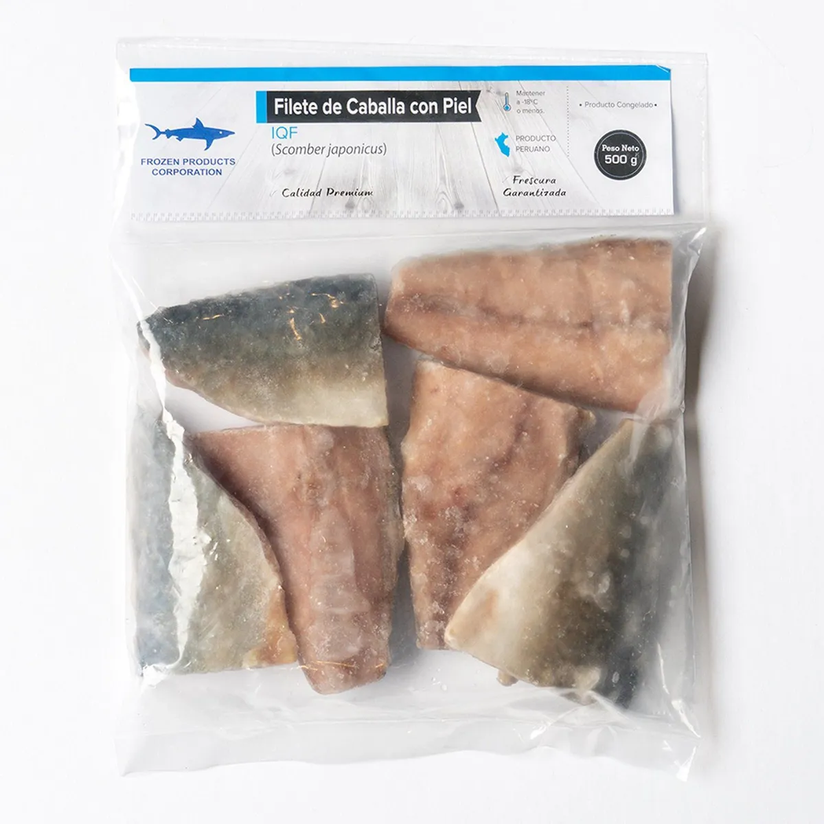 FROZEN - Filete de Caballa con Piel