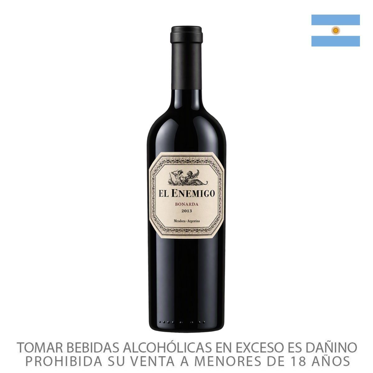 EL ENEMIGO - Vino El Enemigo Bonarda Botella 750 mL