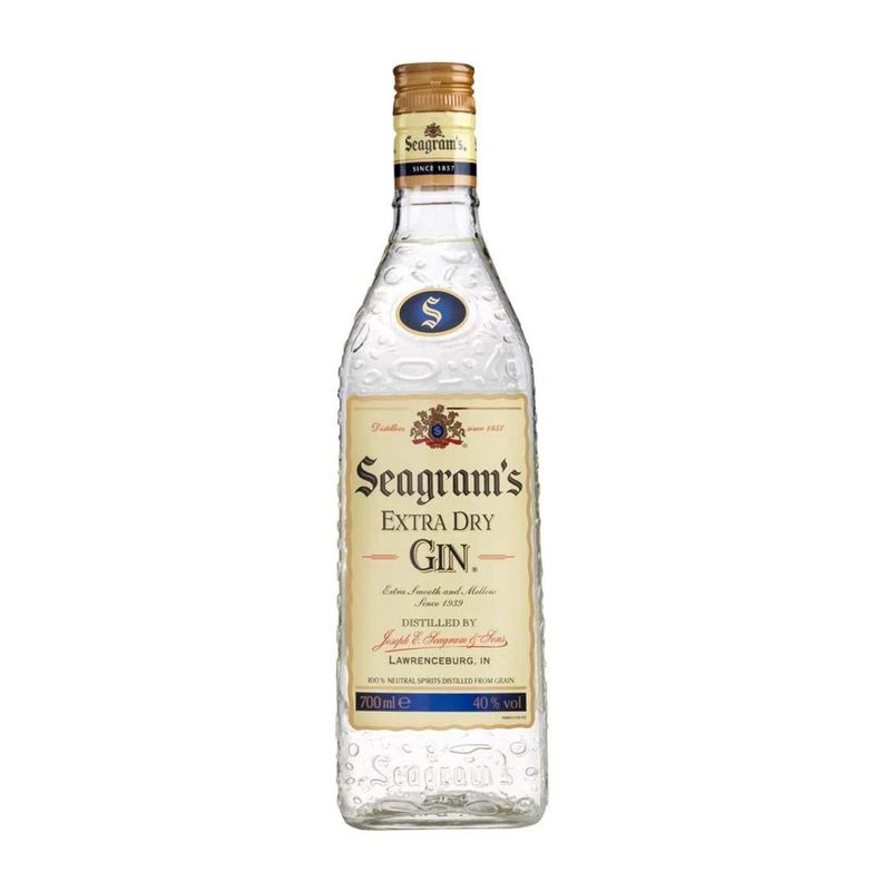 SEAGRAMS - Gin Seagrams Extra Dry Botella 750 mL