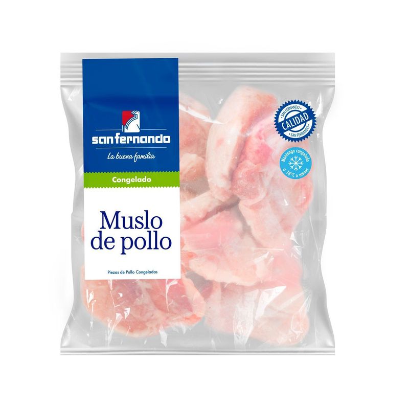 SAN FERNANDO - Muslo De Pollo Congelado San Fernando