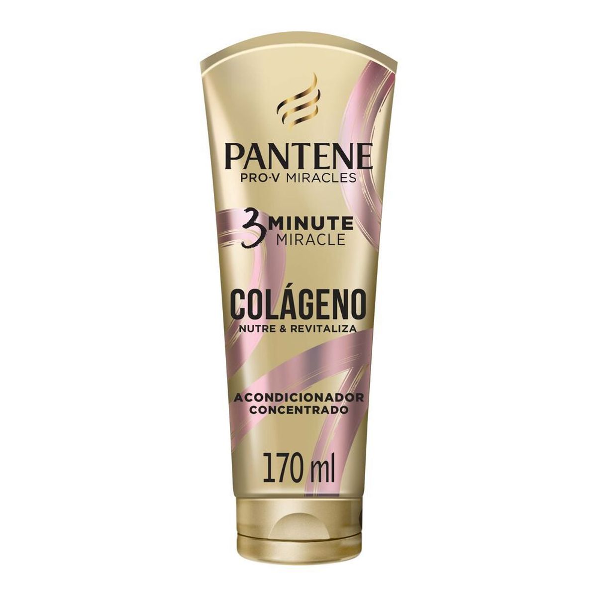 PANTENE - Acondicionador Pantene Pro V 3 Minute Miracle Colágeno Envase 170 mL