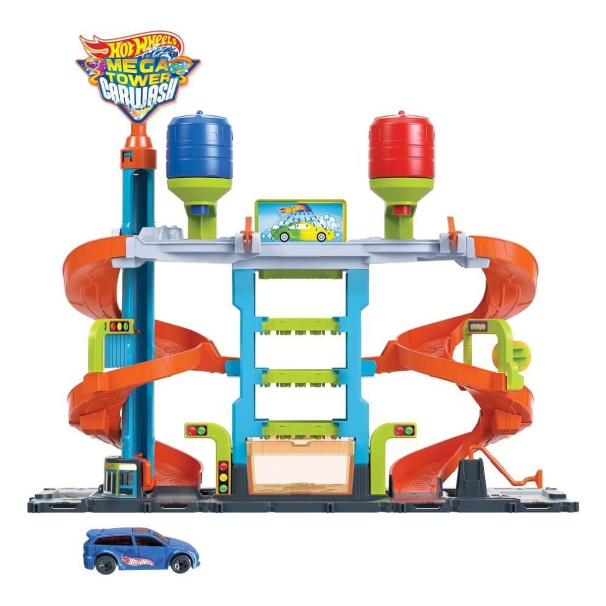 HOT WHEELS - Hot Wheels Autolavado Mega Torre