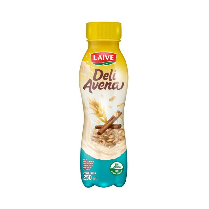 LAIVE - Leche Sin Lactosa Avena Canela 250 mL