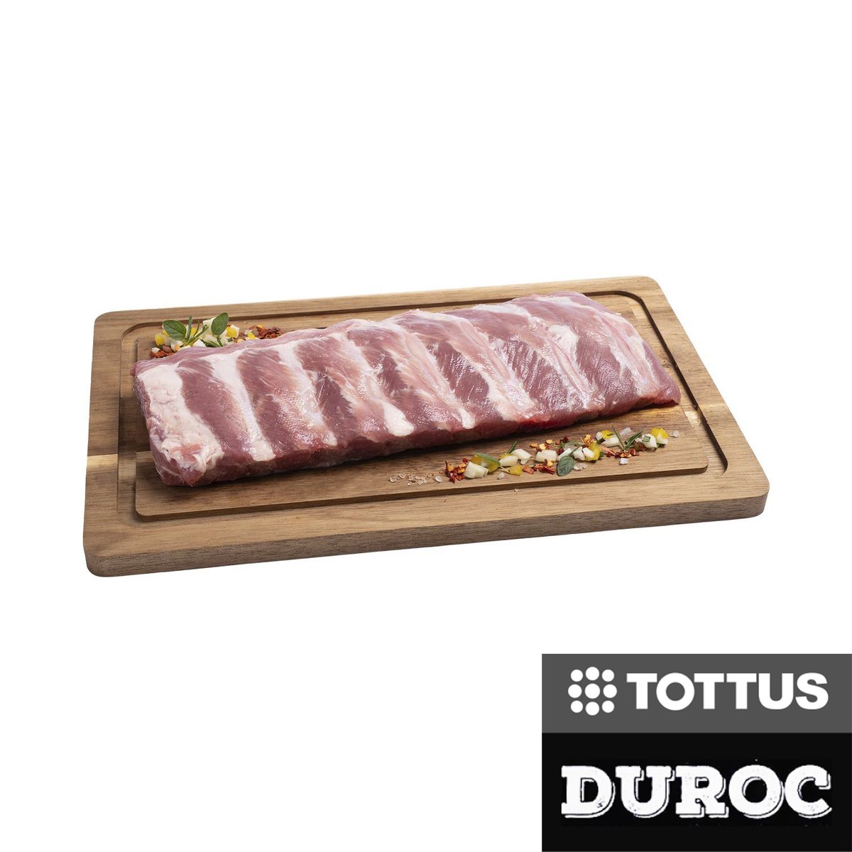 TOTTUS - Baby Back Ribs De Cerdo Duroc