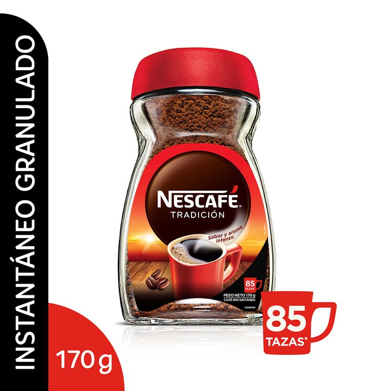 Café Instantáneo Nescafe Tradición Envase 170 g | Tottus Perú
