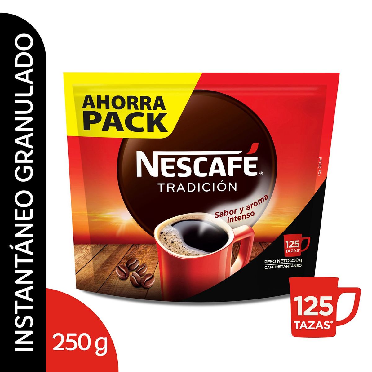NESCAFE - Café Instantáneo Nescafe Tradición Doypack 250 g