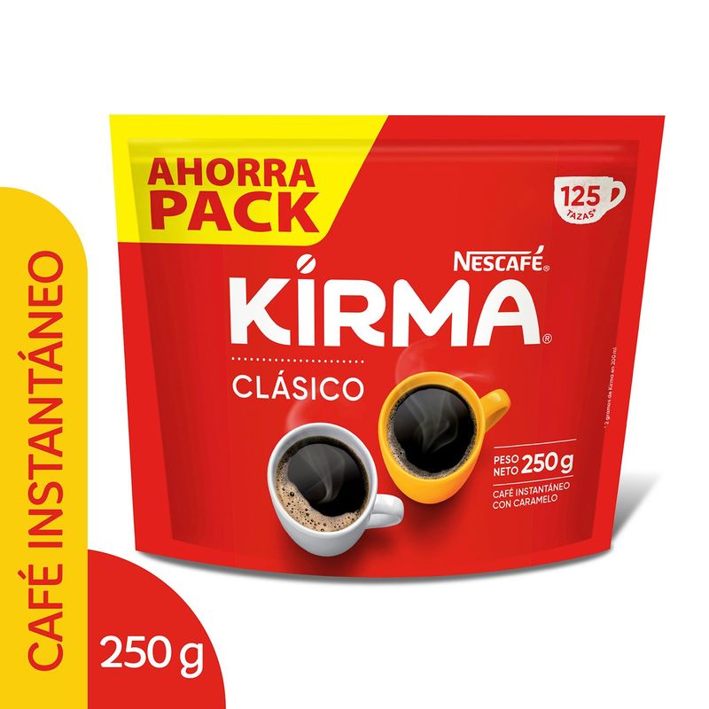KIRMA - Café Instantáneo Kirma Clásico Doypack 250 g