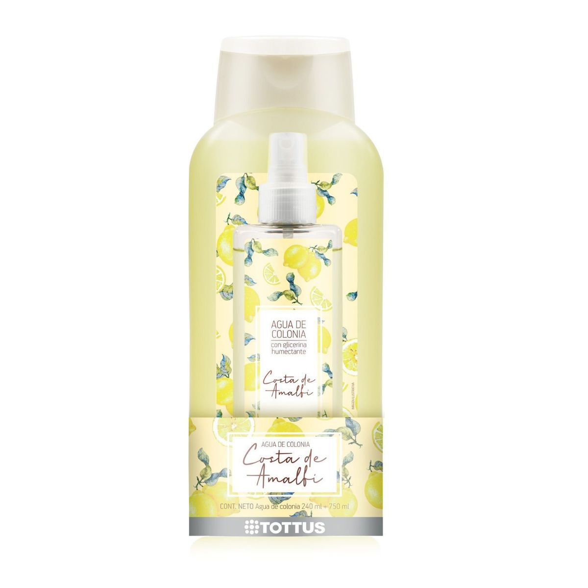 TOTTUS - Set Colonia Tottus Costa de Amalfi 750 mL + 240 mL