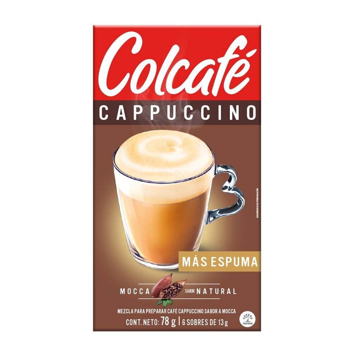 COLCAFE - Café Colcafé Capuccino Mocca Caja 6 Und