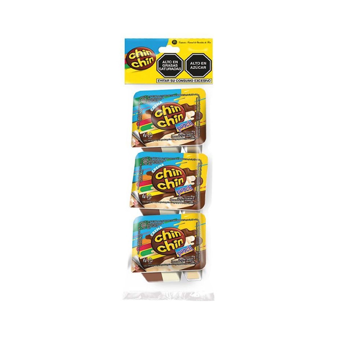 CHIN CHIN - Crema Choco Punch Chin Chin Pack 6 Und