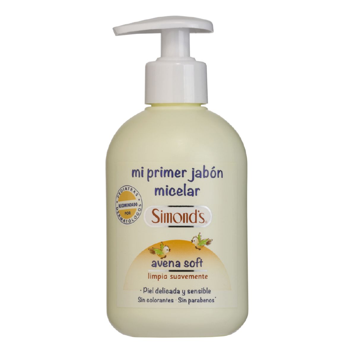 SIMONDS - Jabón Líquido Bebé Simonds Avena Envase 340 mL