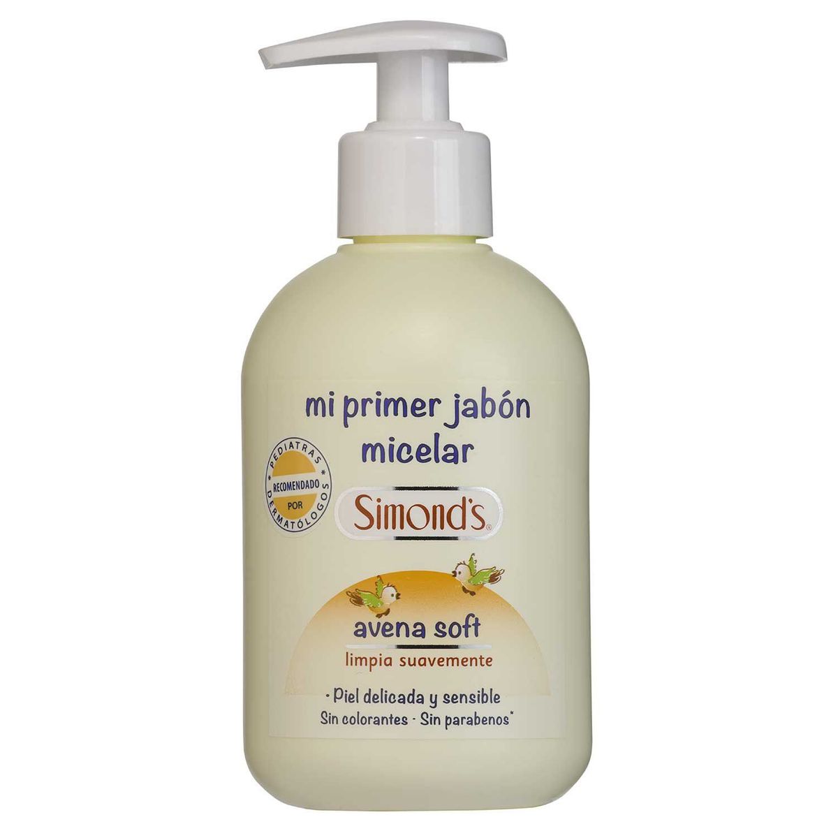 SIMONDS - Jabón Líquido Bebé Simonds Avena Envase 340 mL