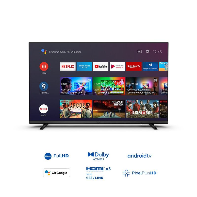 PHILIPS - TV LED 43 FHD SMART ANDROID