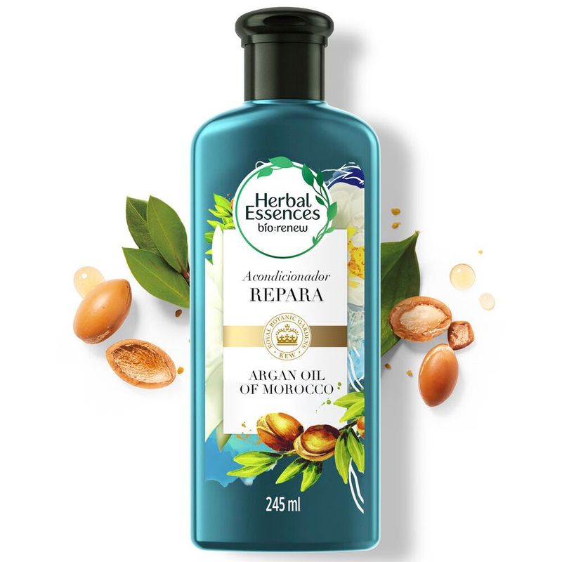 HERBAL ESSENCES - Acondicionador Herbal Essences Repara Con Aceite De Argán Envase 245 mL