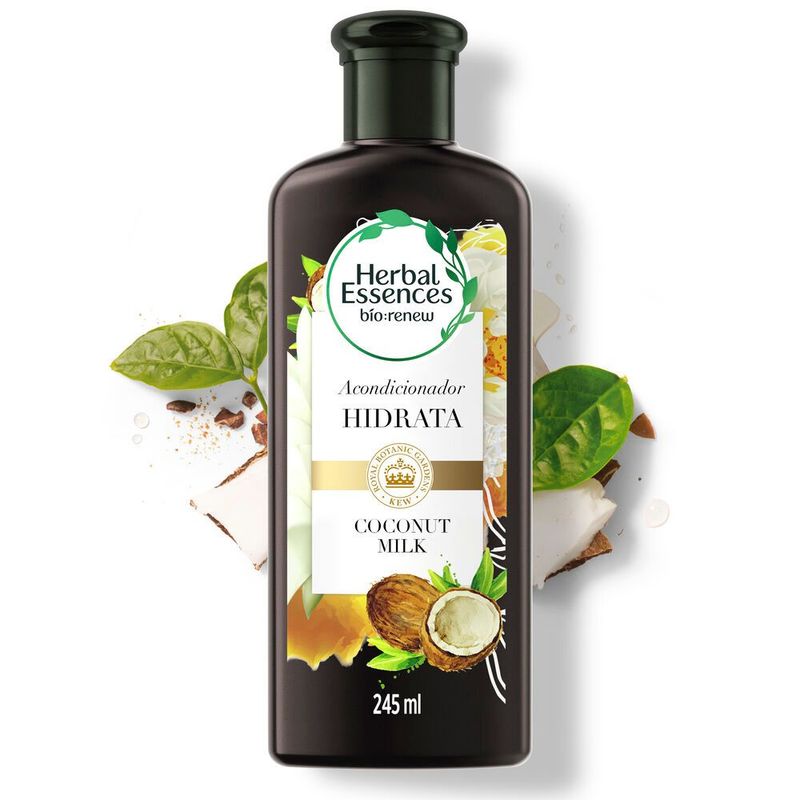 HERBAL ESSENCES - Acondicionador Herbal Essences Hidrata Con Aceite De Coco Envase 245 mL